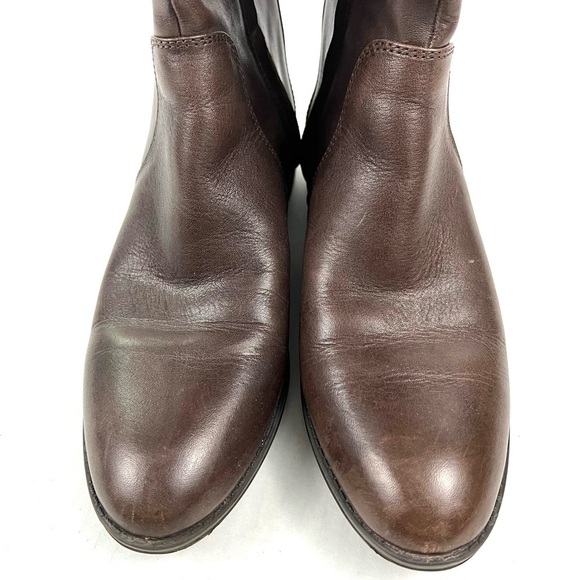 Sam Edelman Patton 2 Brown Leather Riding Boots - Size 8 - Picture 6 of 12